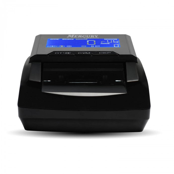 Детектор банкнот MERCURY D-20А FLASH PRO LCD с аккумулятором