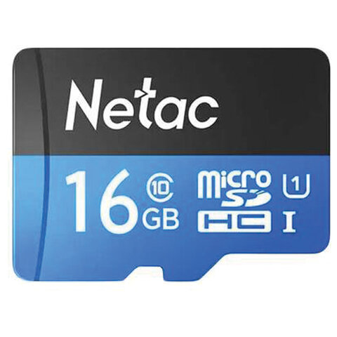 Флеш карта microSDHC 16GB Netac NT02P500STN-016G-R P500+adapter