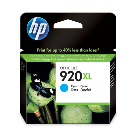 Картридж 920XL HP Сyan (HP-CD972AE) Officejet Ink Cartridge 6ml