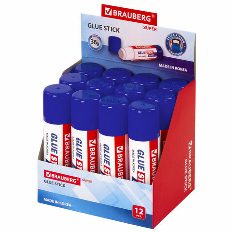 Клей-карандаш Brauberg Super 36гр 229543