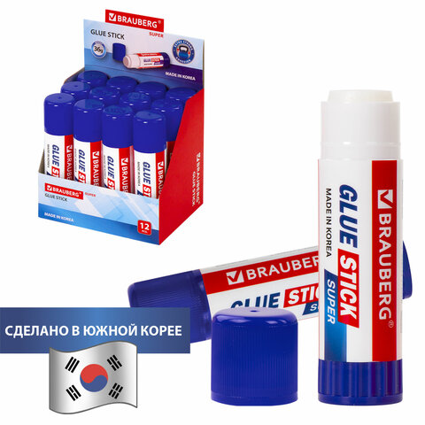 Клей-карандаш Brauberg Super 36гр 229543