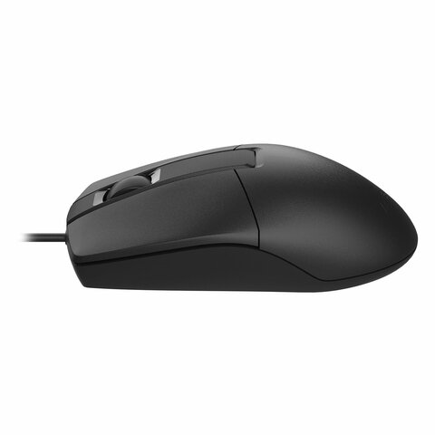 Мышь A4 Tech OP-330 black optic 1200dpi USB