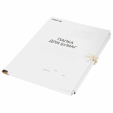 Папка для бумаг с завязками (картон) А4 Бланкиздат 220гр/м2