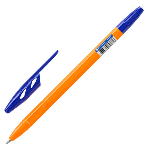 Ручка шариковая BRAUBERG ULTRA ORANGE, синяя, 0,7 мм, 143562