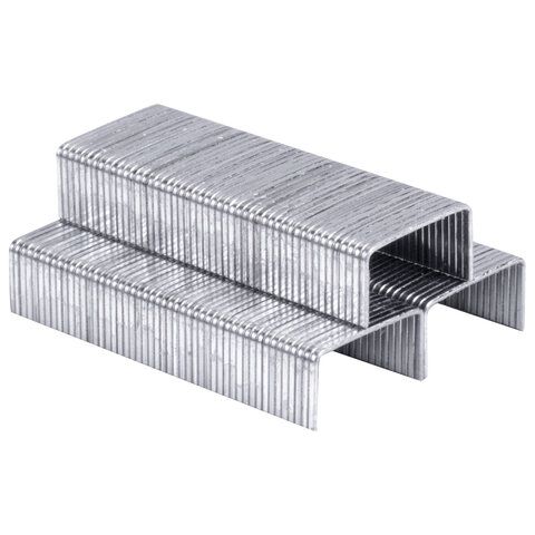 Скобы №10, 1000 штук, BRAUBERG, до 20 листов, 220949