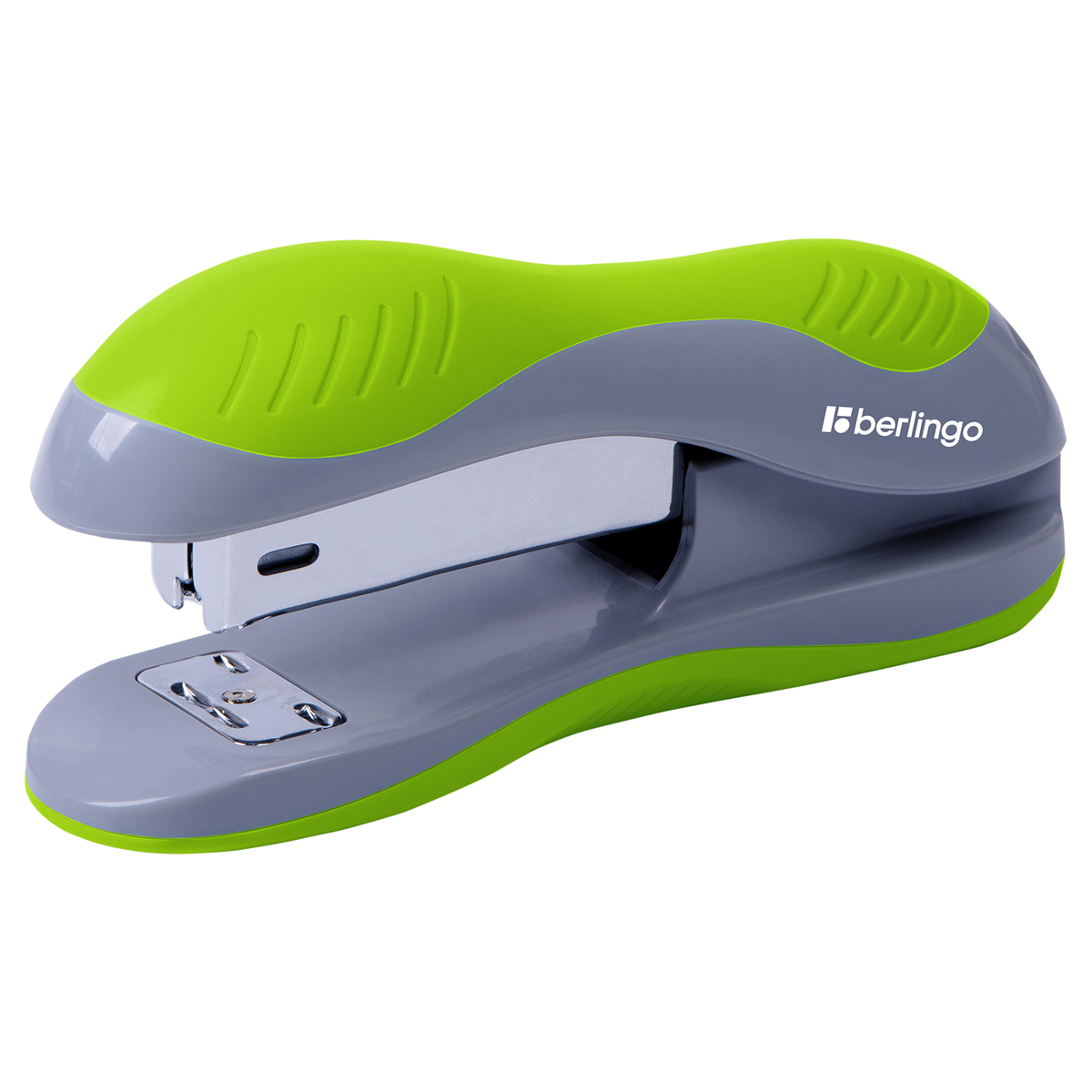 Степлер №24/6, 26/6 Berlingo "Office Soft" до 25л., пластиковый корпус, асс